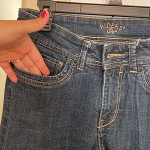 Lee Riders Dark Wash Blue Jeans